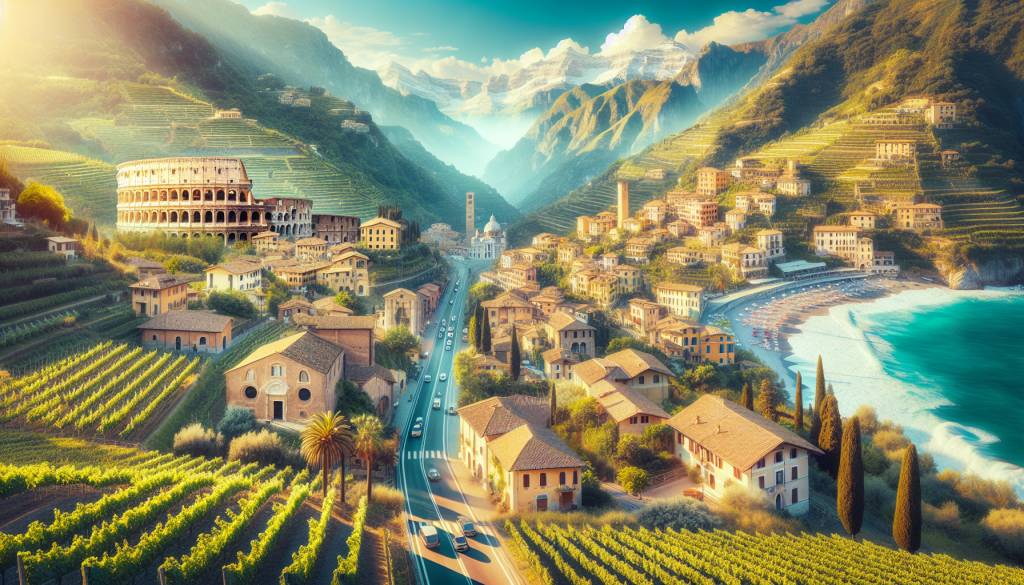 découvrir l'Italie en roadtrip : itinéraire et conseils